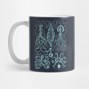 Ernst Haeckel Gamochonia Octopus Cerulean Mug